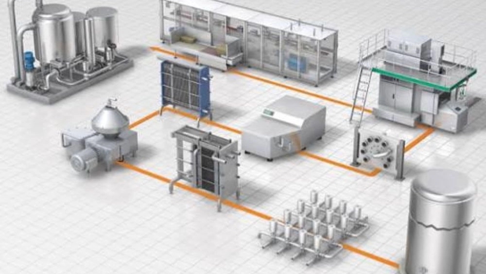 Sale of dairy machinery for factories in Tehran, quality industrial equipment
